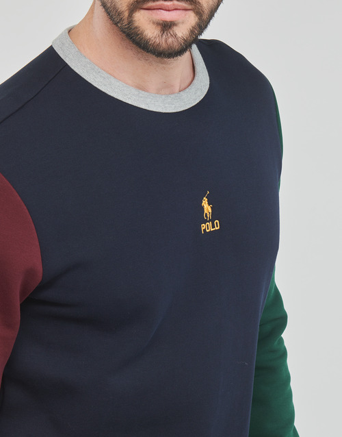 Polo Ralph Lauren - SWEAT COL ROND EN DOUBLE KNIT TECH Multicolor