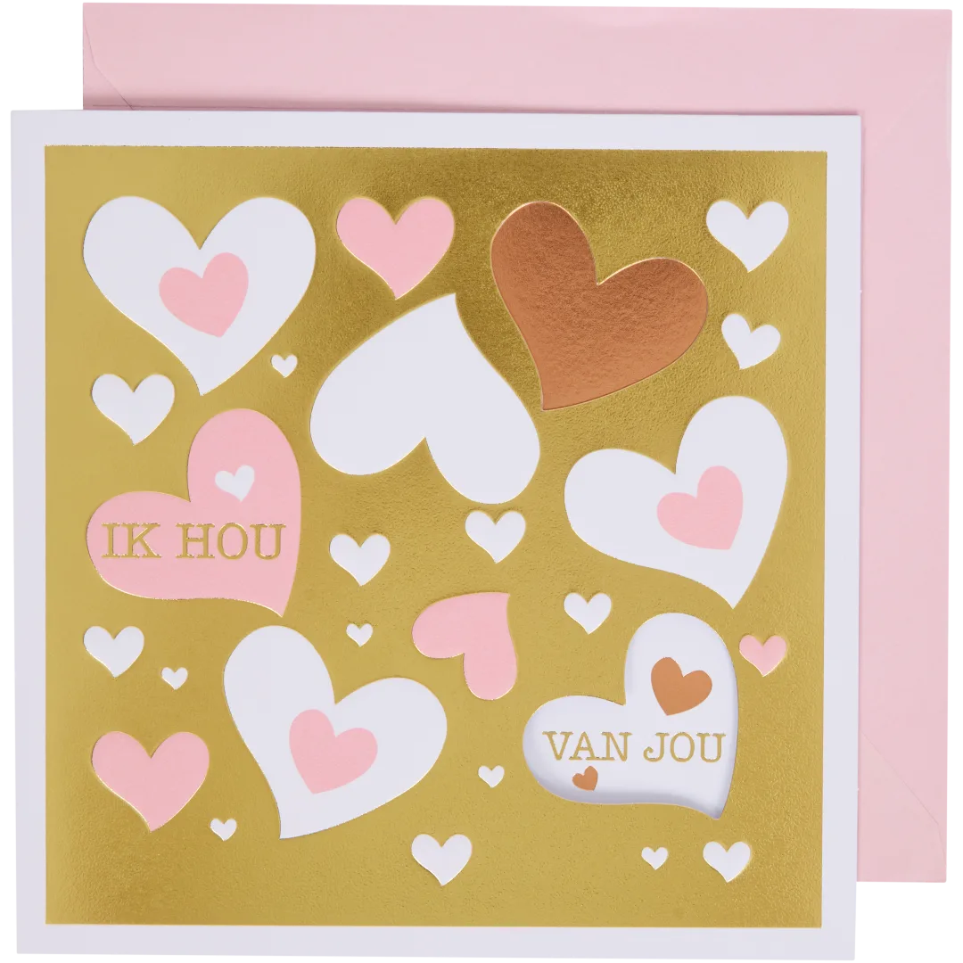 Wenskaart Valentijnsdag Diverse varianten