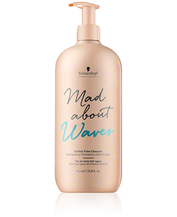 Schwarzkopf Professional Mad About Waves Sulfate Free Cleanser 1000ml