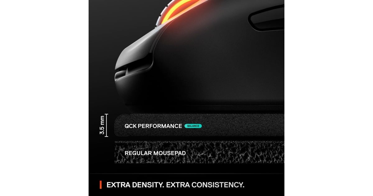 SteelSeriesQcK Performance Balance gaming muismat  (Zwart, XL)
