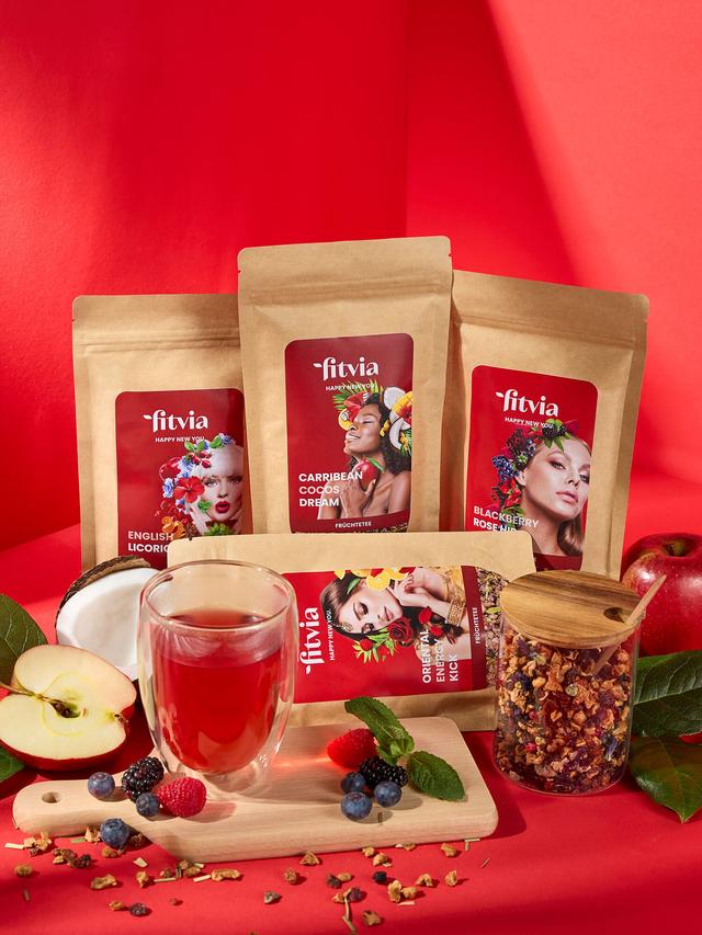 Früchtetee Minz-Lakritz, lose, 100 g