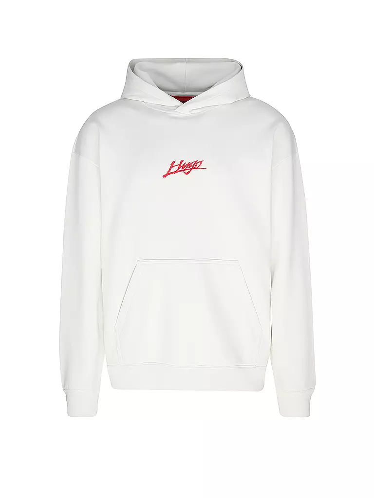 HUGO Kapuzensweater - Hoodie  weiss