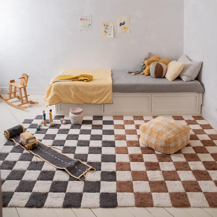 Lorena Canals - Kitchen Tiles Teppich, 120 x 160 cm, rose