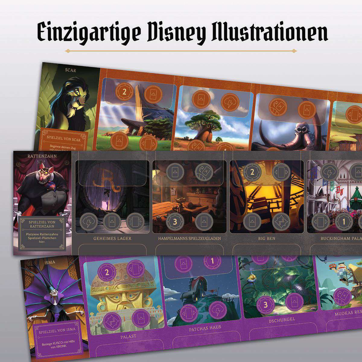 Ravensburger Spiel Disney Villainous: Das Böse schläft nie!