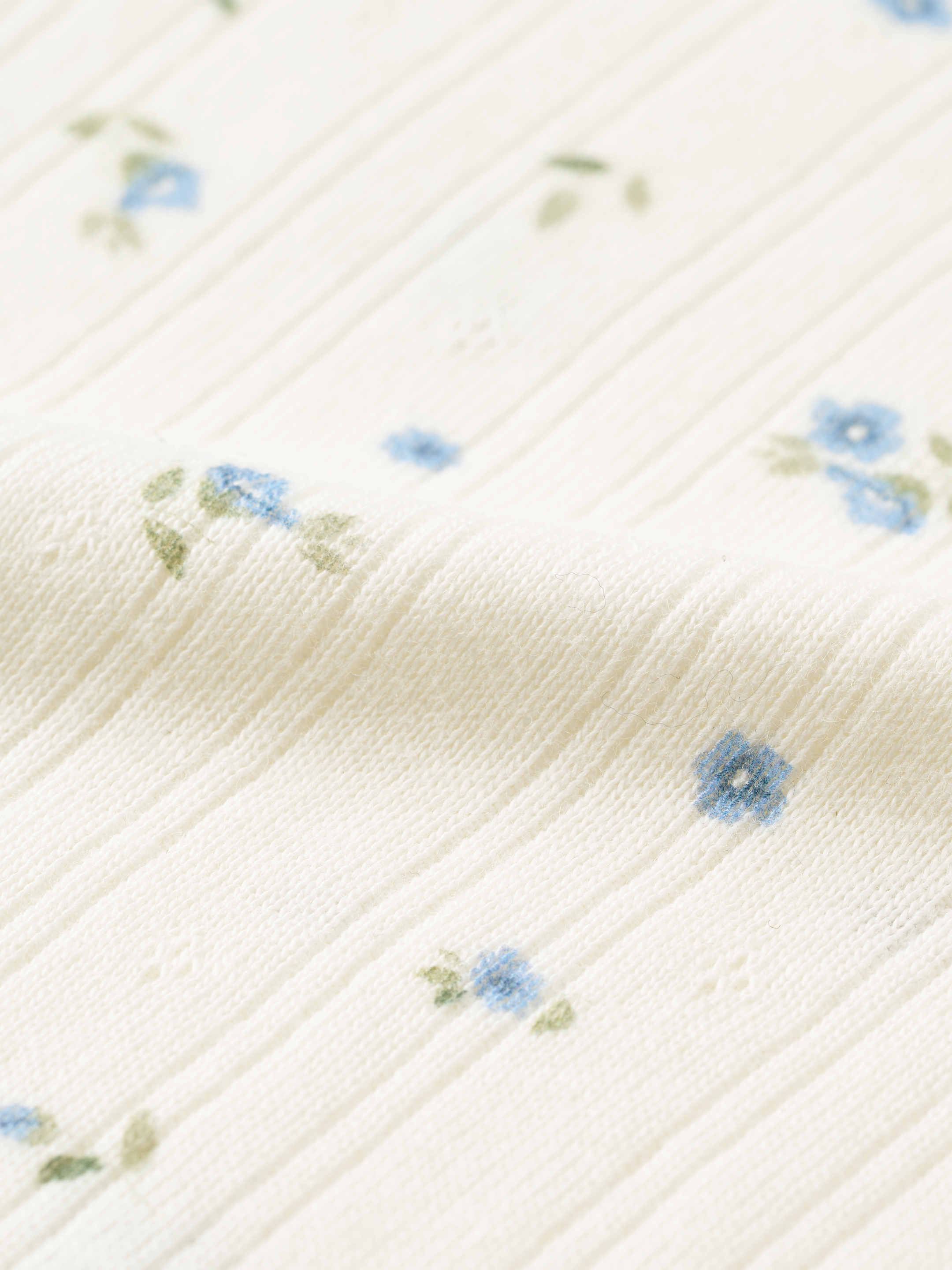 Pointelle shirt van katoen voor baby's