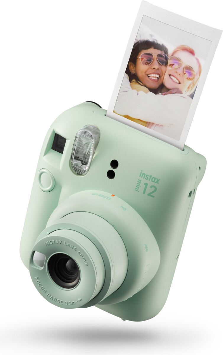 Fujifilm - Instax Mini 12 Instant Kamera - Lysegrøn