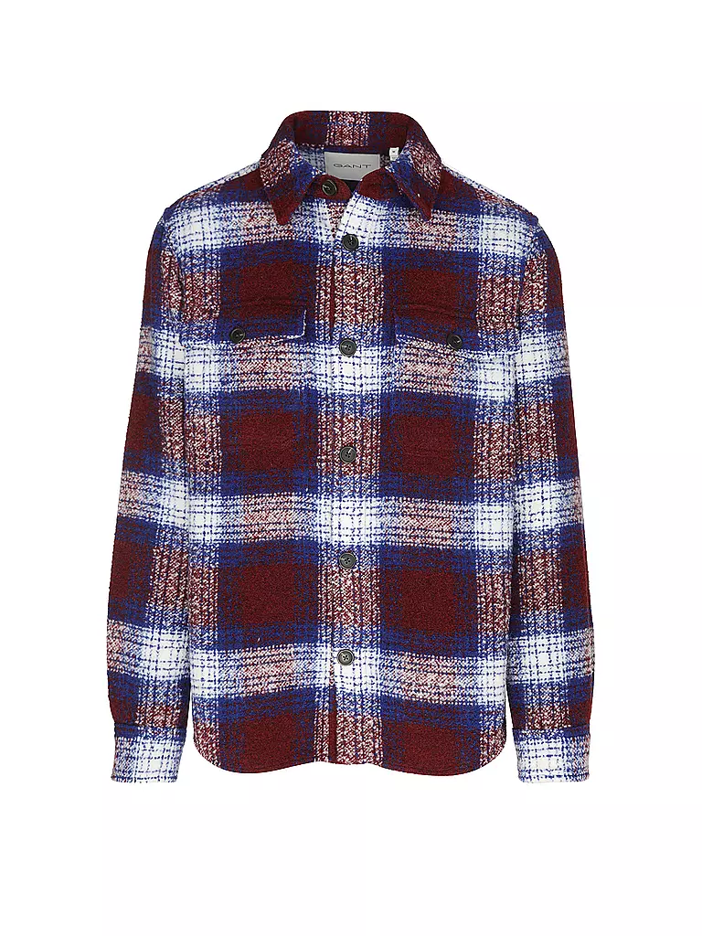 GANT Overshirt dunkelrot