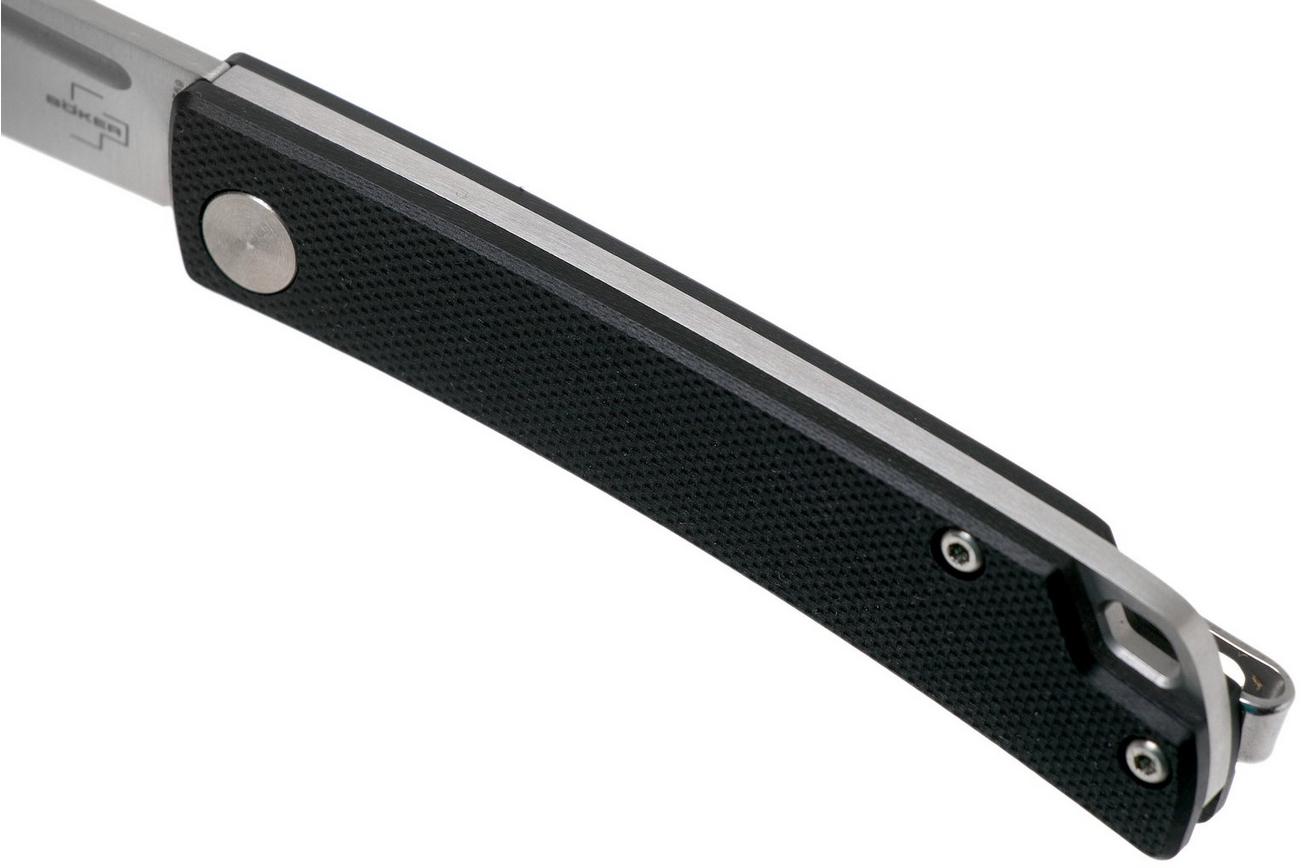 Böker Plus Celos 01BO178 Black G10 slipjoint zakmes