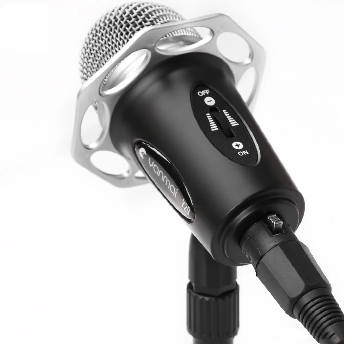 WeWoo Microphone Condensateur Noir