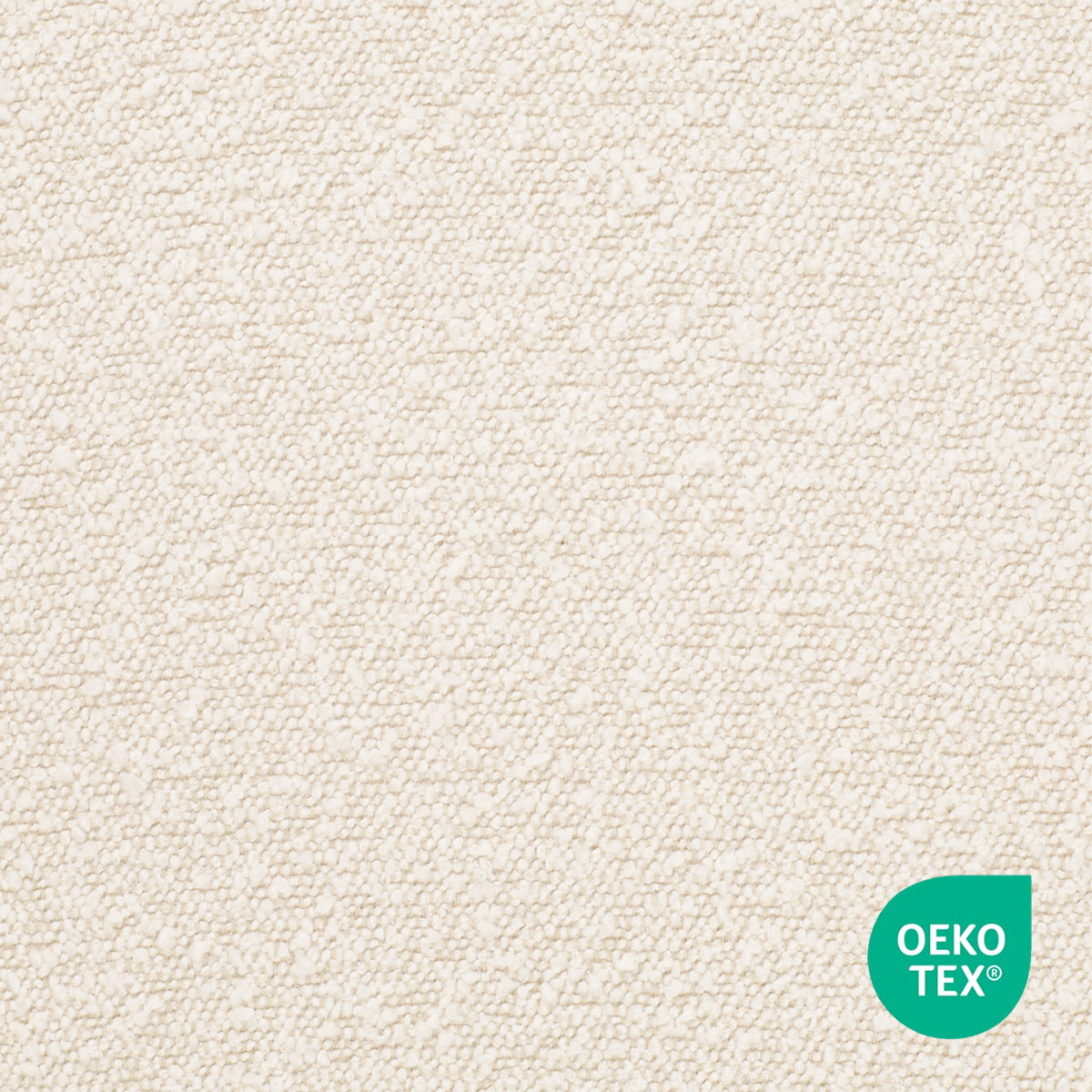 Eetkamerstoel Nena-Isa bouclé beige - naturel onderstel