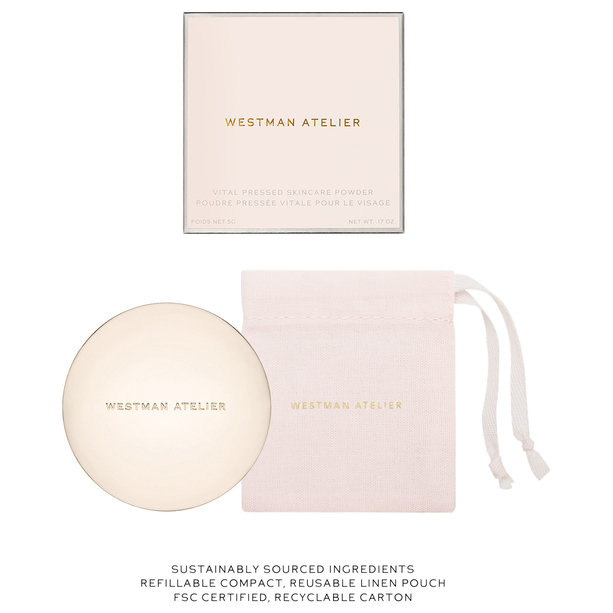 Vital Pressed Skincare Powder Dune