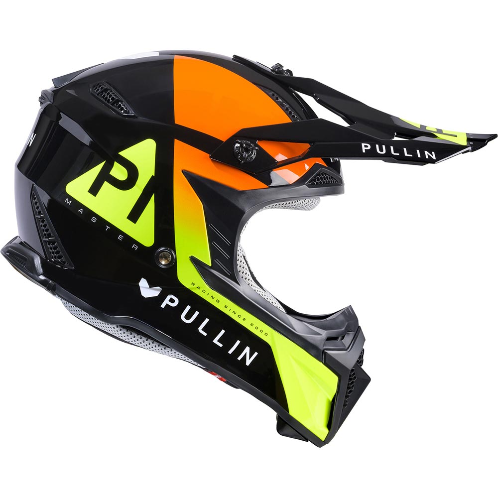 pull-in - Casque Master - 2024 Noir / Orange / Jaune fluo