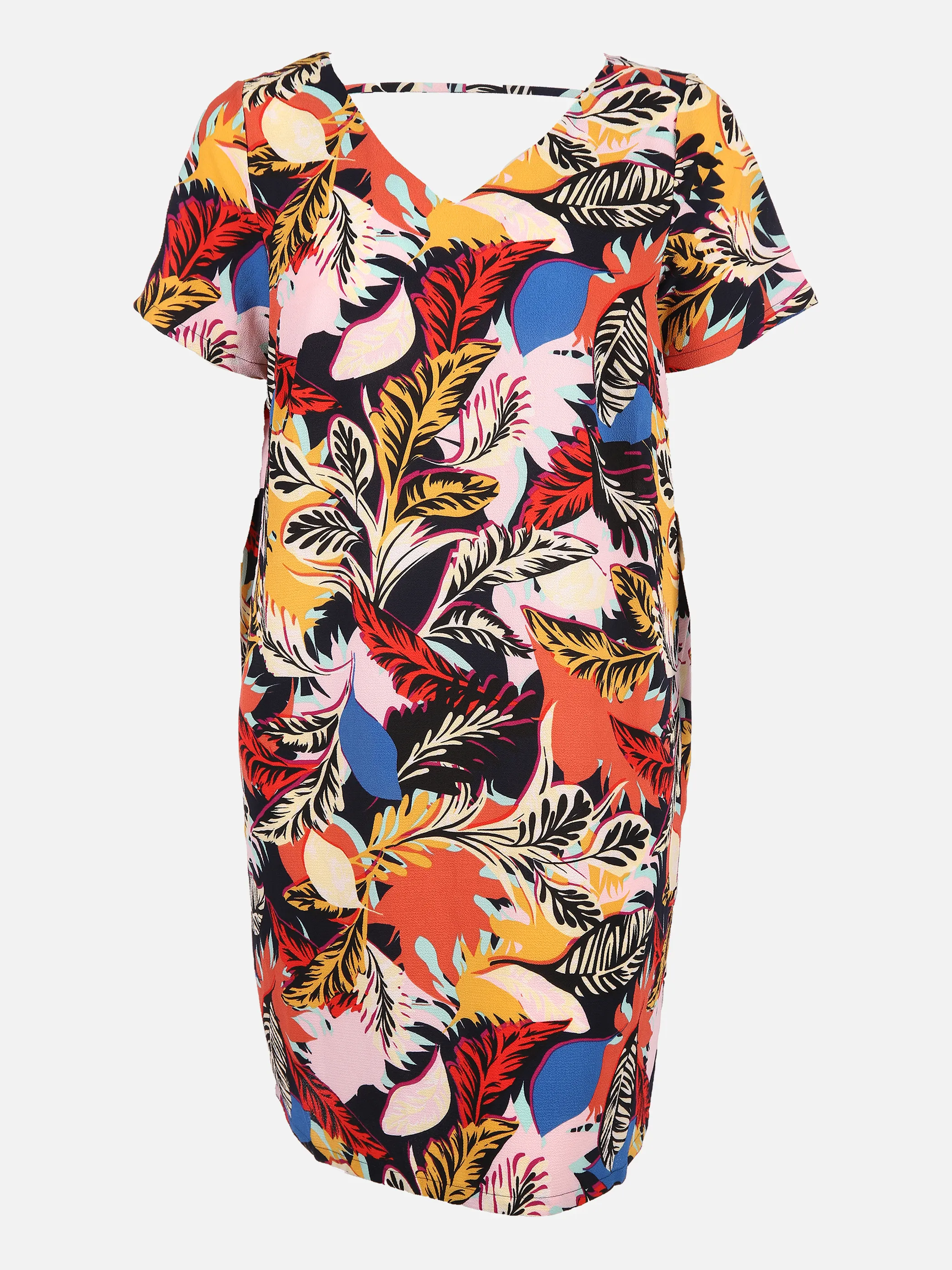 Only Carmakoma CARLUXLOU SS V-NECK K Kleid