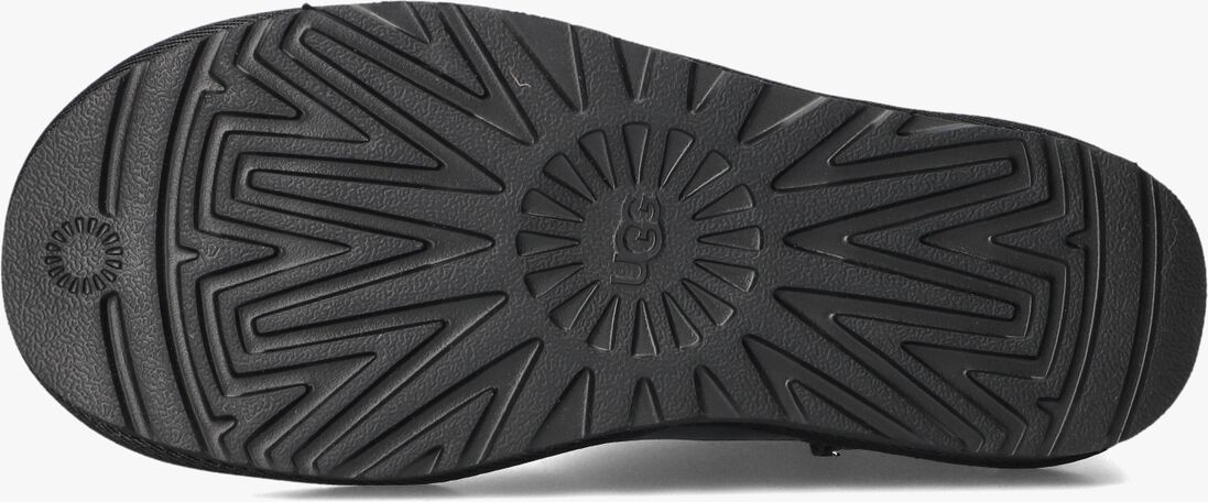 zwarte ugg vachtlaarzen classic ultra mini leather regenerate