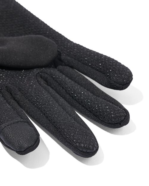 gants softshell spécial écran tactile pour enfants noir