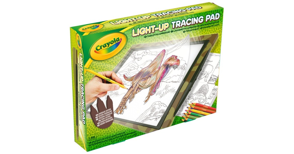 CrayolaLight Up Tracing Pad Dinosaur Tekenen