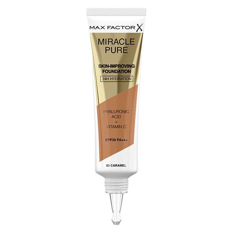 Max Factor Miracle Pure Skin-Improving Foundation 85 Caramel 30ml
