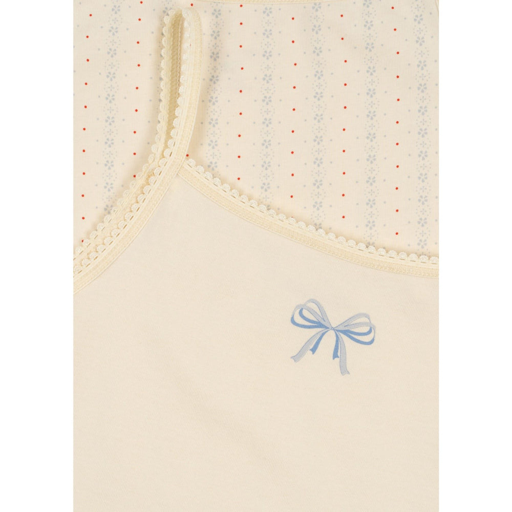 Køb Konges Sløjd Fete De Fleur/Seedpearl Basic 2 Pak Strop Top GOTS