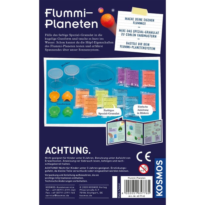 Flummi-Planeten - Mitbringexperiment