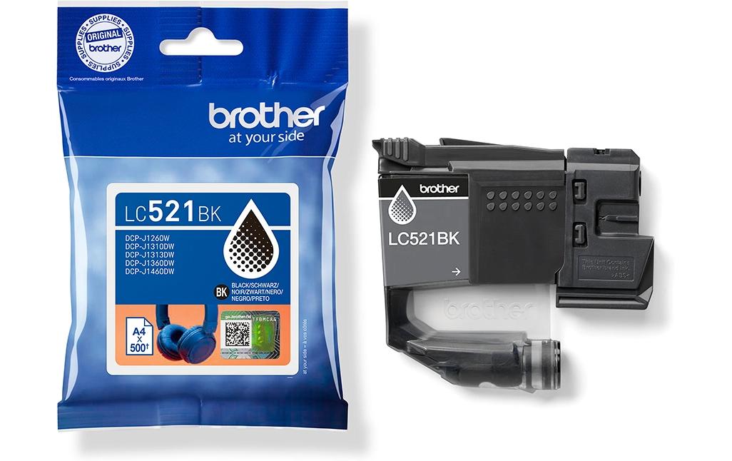 LC-521BK BlackTinte, Schwarz