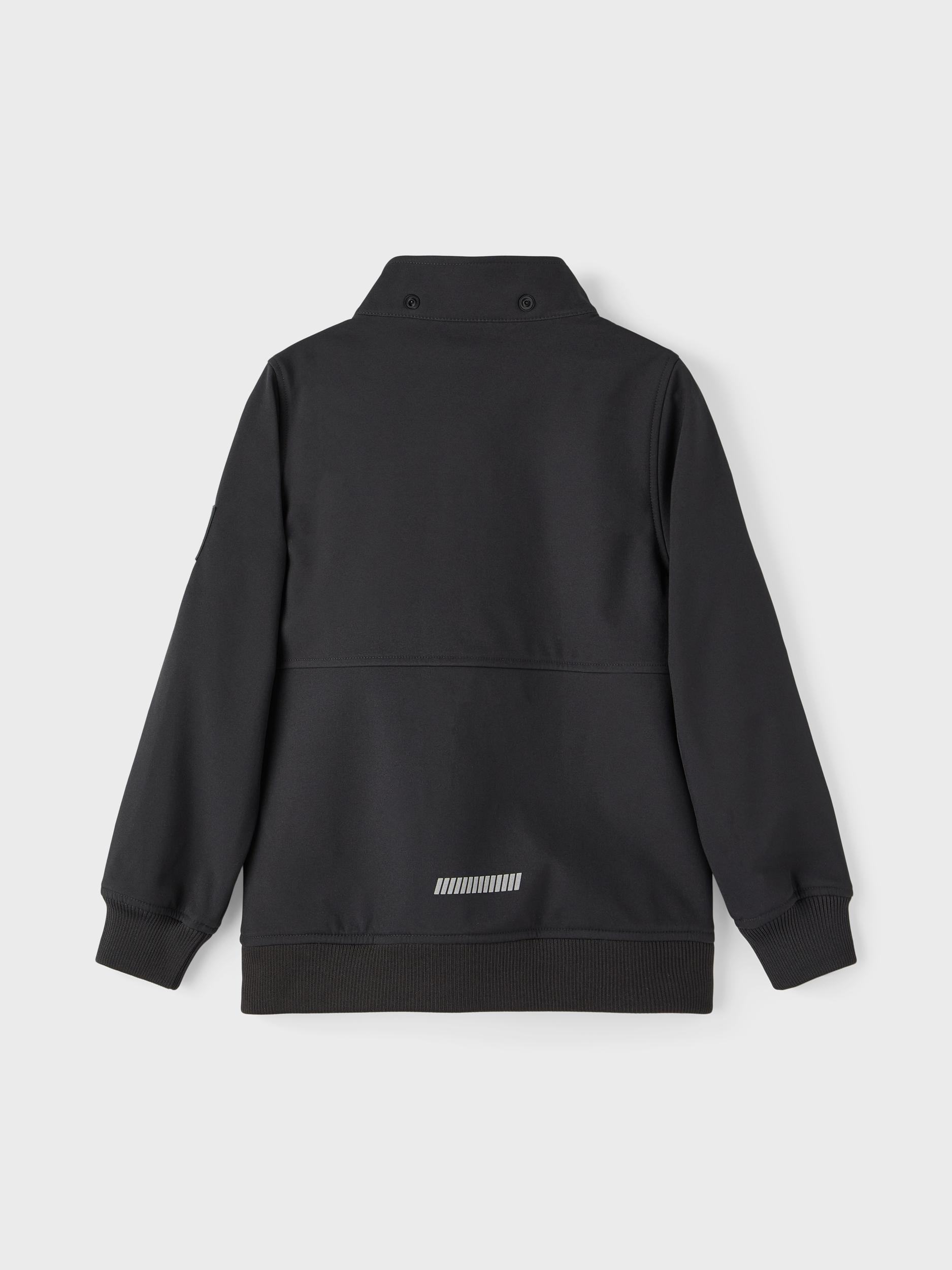 Übergangsjacke NKMALFA BADGE in black