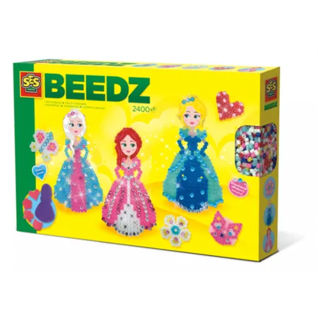 SES Creative Beedz Bügelperlen Diamant Prinzessinnen