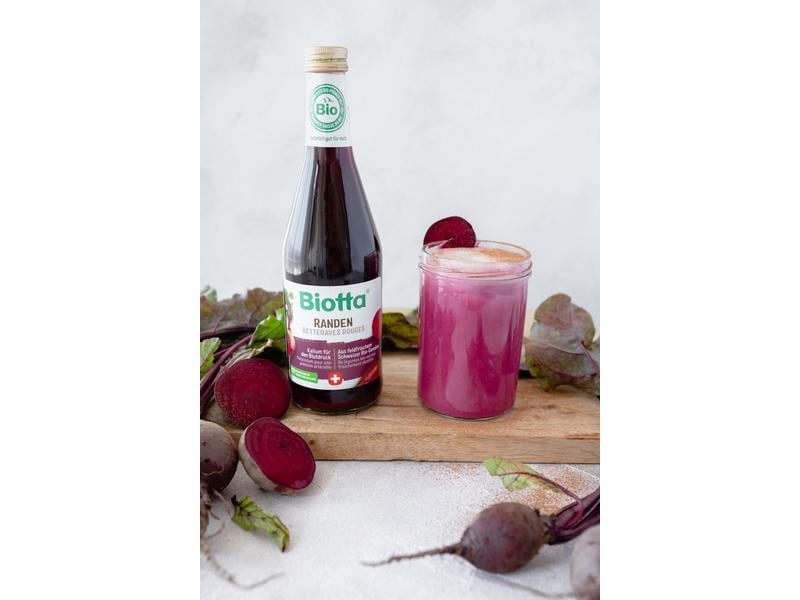 Biotta Säfte Randen Bio 6 x 0.5 l Gemüsesaft aus erntefrischen Bio-Randen