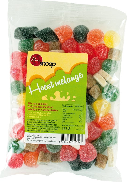 Elvee hoestmelange 375 gr