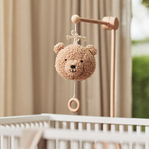Jollein muziekdoosje teddy bear - biscuit