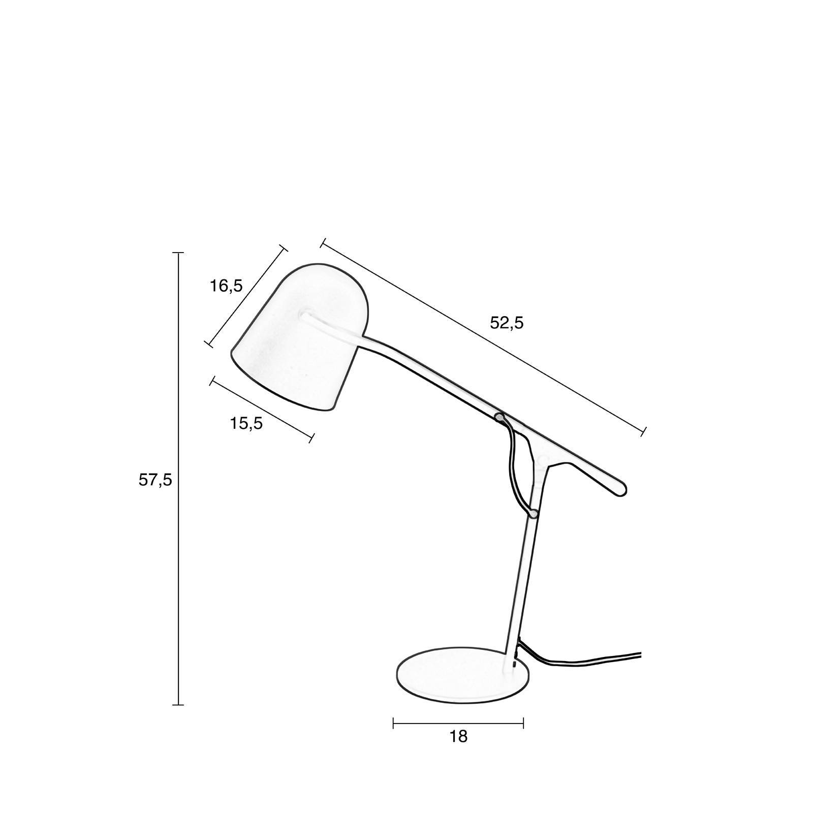 Zuiver Zuiver Lau Tafellamp/ Bureaulamp Beige
