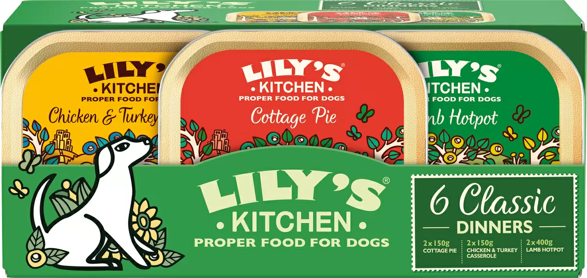 Lily´s Kitchen vådfoder til hund, Multipack - 6 stk.