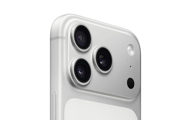Apple Smartphone »iPhone 17 Pro« Silberfarben Induktionsladung