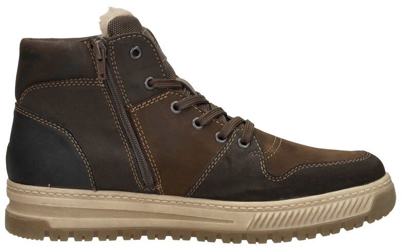 Rieker Veterschoenen Hoog donkerbruin