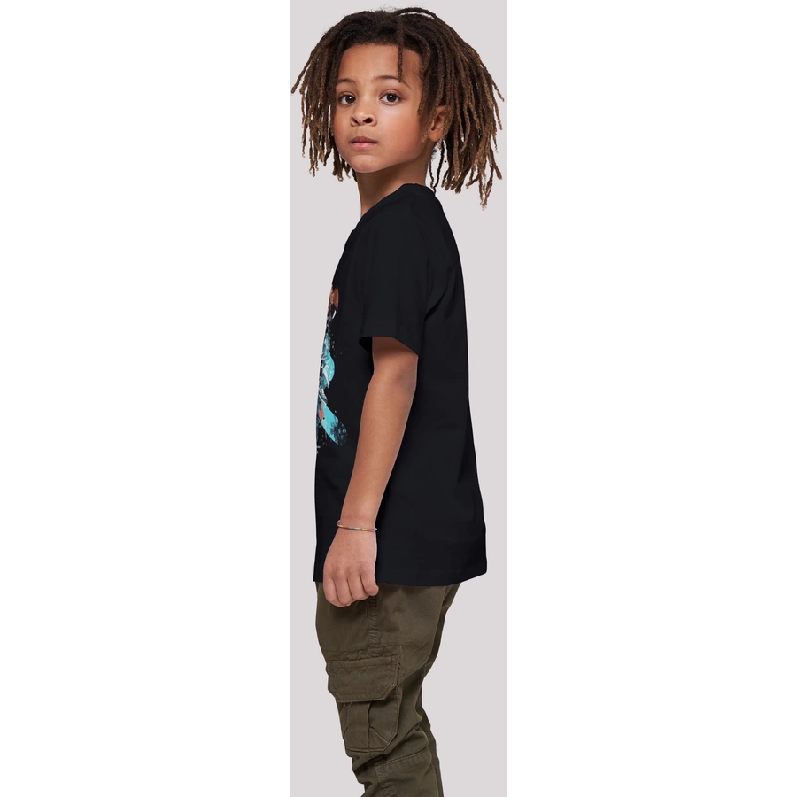 F4NT4STIC T-Shirt Snowboarder schwarz