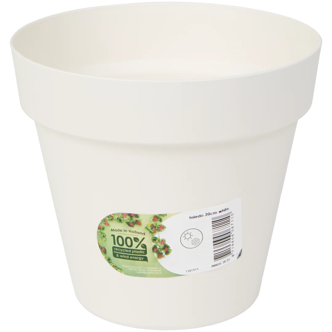 Bloempot Toledo Ø 20 cm | diverse kleuren