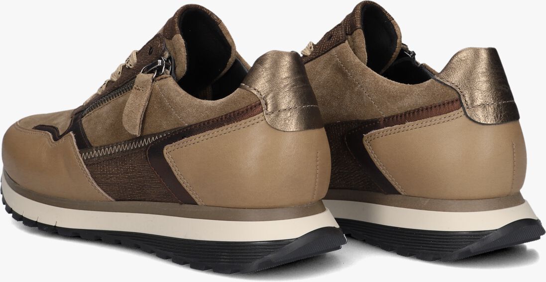 bruine gabor lage sneakers 378