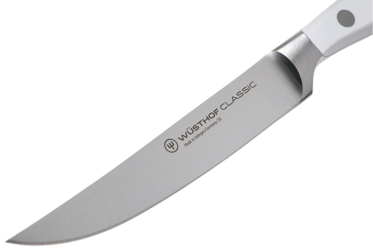 Wüsthof Classic White steakmes 12 cm, 1040201712