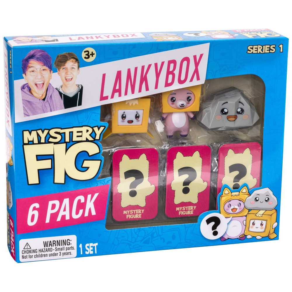 LankyBox Mystery-Figuren-6er-Pack-Sortiment