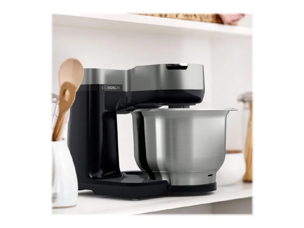 Bosch MUM Serie 2 MUMS2VM00 - Køkkenmaskine - 900 W - sort/ sølv