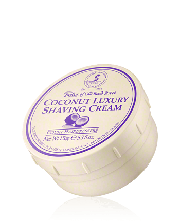 Taylor of Old Bond Street Shaving Cream Luxury Coconut 150g