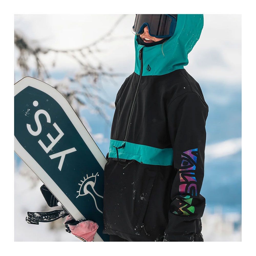 Volcom ASHFIELD - Veste ski Femme black
