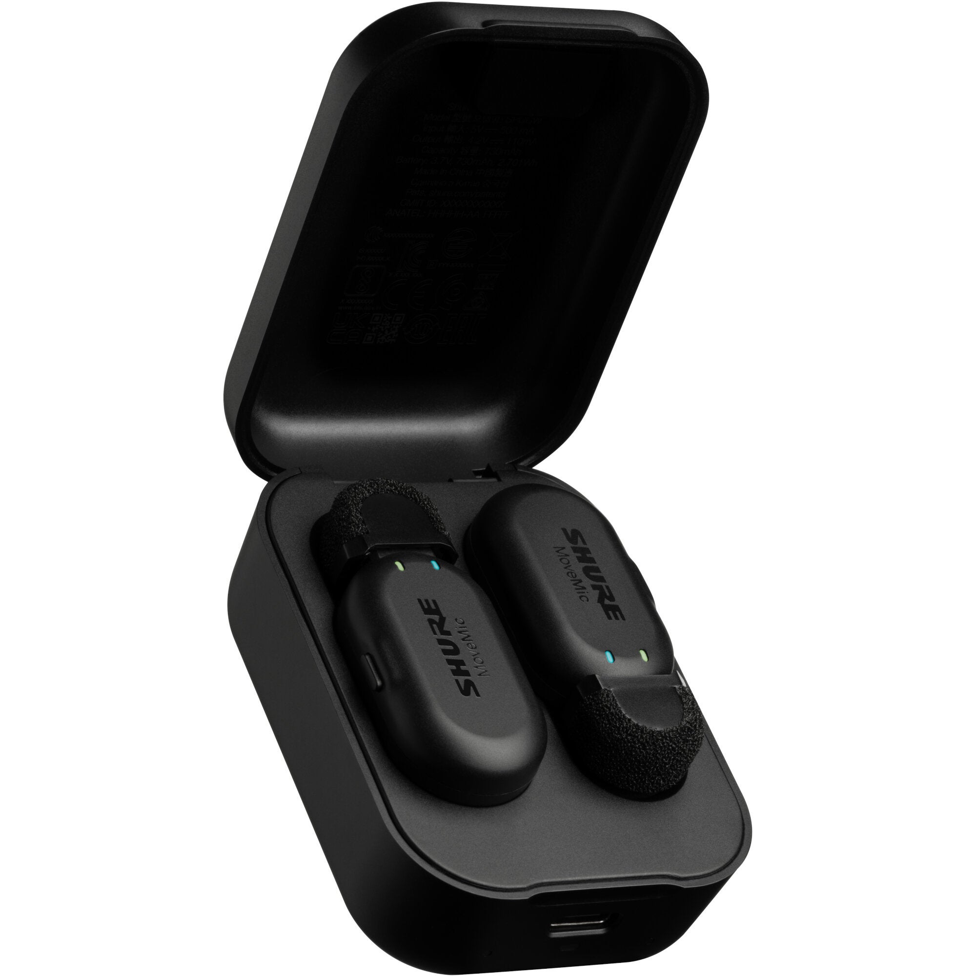 Shure MoveMic MV-TWO draadloze dasspeldmicrofoon