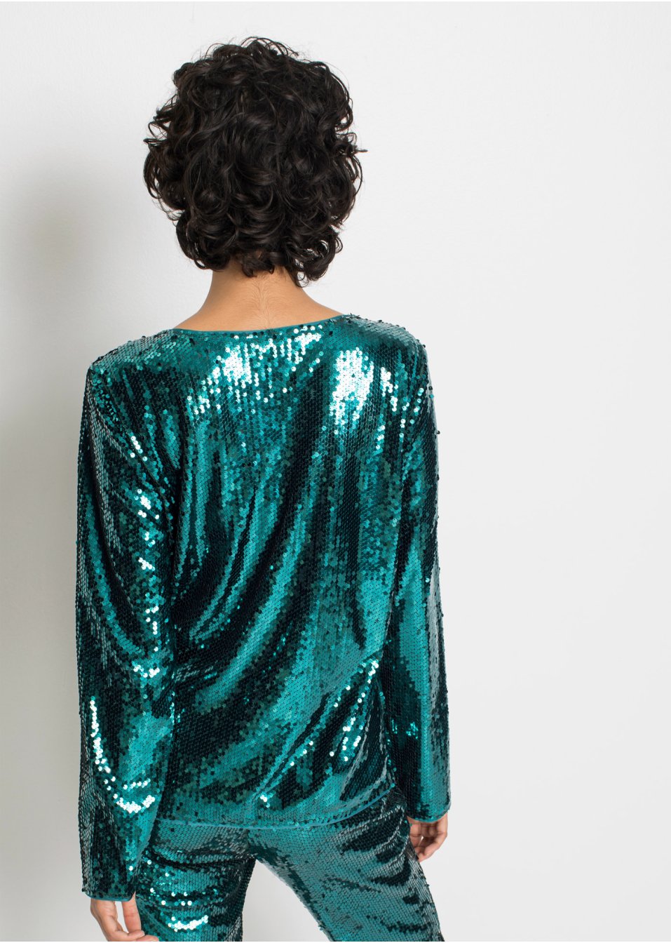 Blouse en paillettes