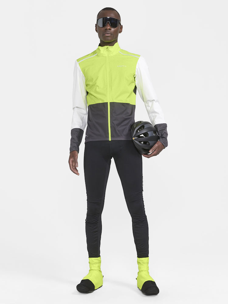 Craft Adv Hydro Lumen Cykeljakke, Flumino-Ash White