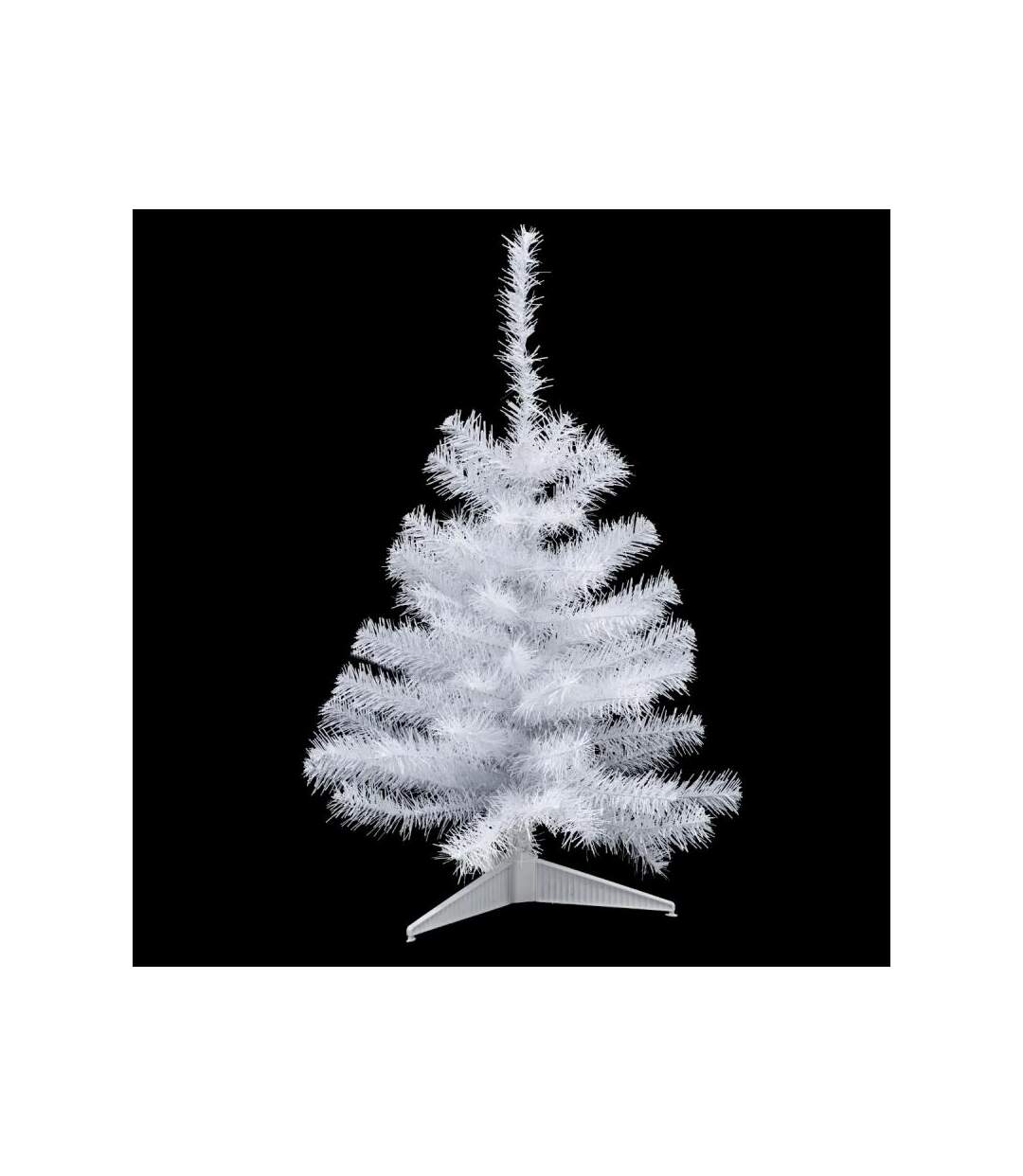 Sapin de Noël Artificiel Élégant 70cm Blanc