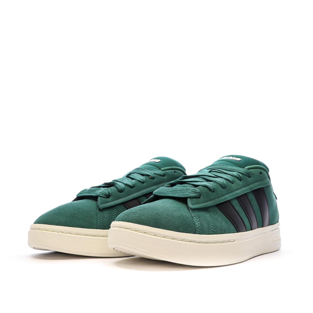 Adidas Baskets Vert Foncé Homme Adidas Grand Court Alpha
