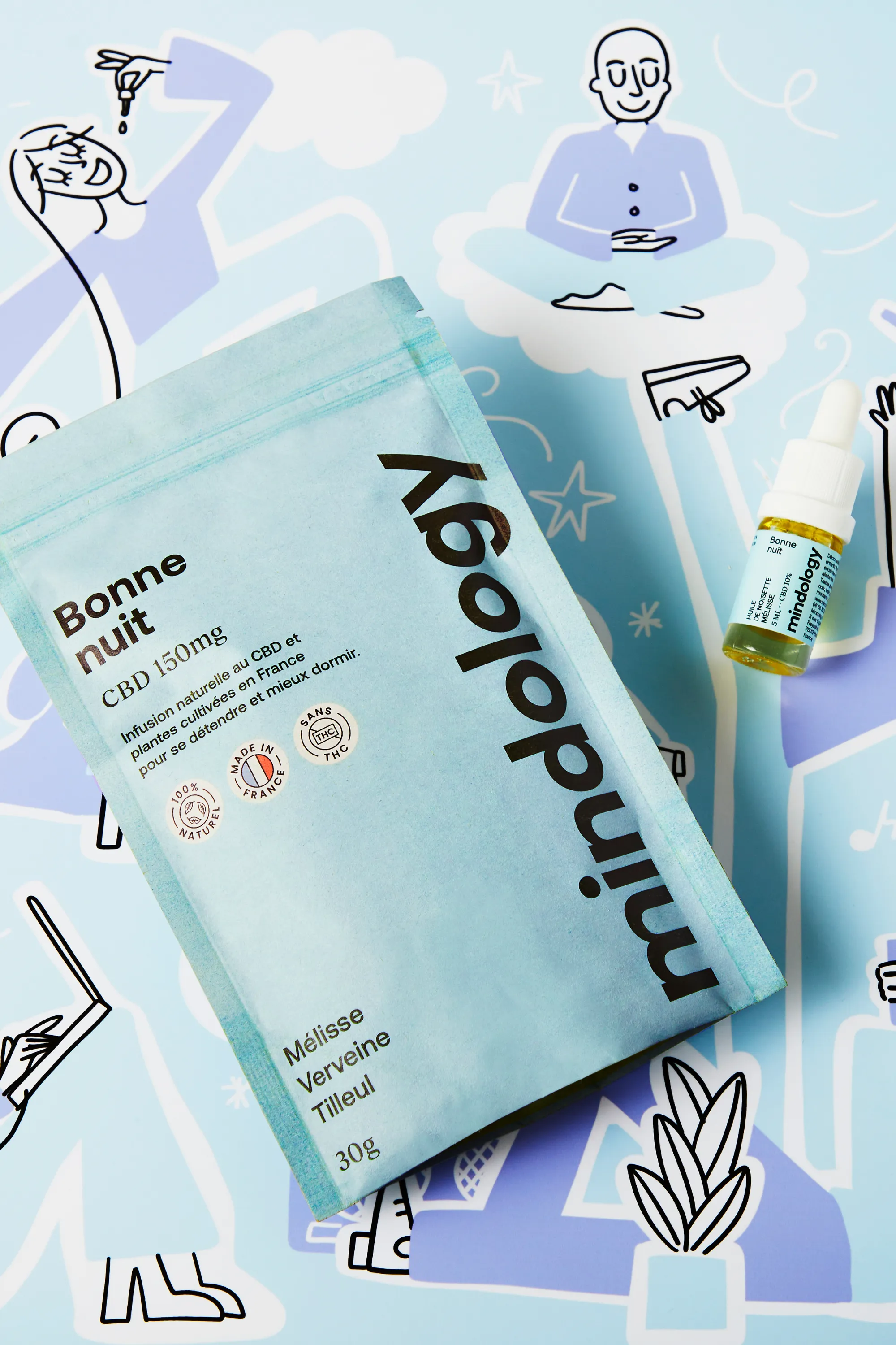 MINDOLOGY Coffret bien être relaxant Bonne nuit