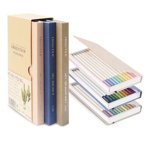 TOMBOW® IROJITEN Farbstifte 30er-Sets in Buchbandoptik