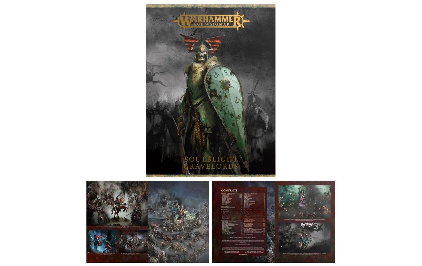 Figuren Starterset Warhammer AoS Armeeset der Knochenhorde<br>Warhammer Age of Sigmar, Soulblight Gravelords: Deathrattle Army Set, EN