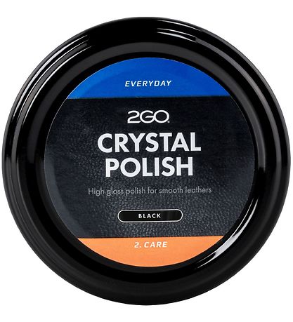 2GO Schuhpflege - 50 ml - Schritt 2 - Kristallpolitur - Black